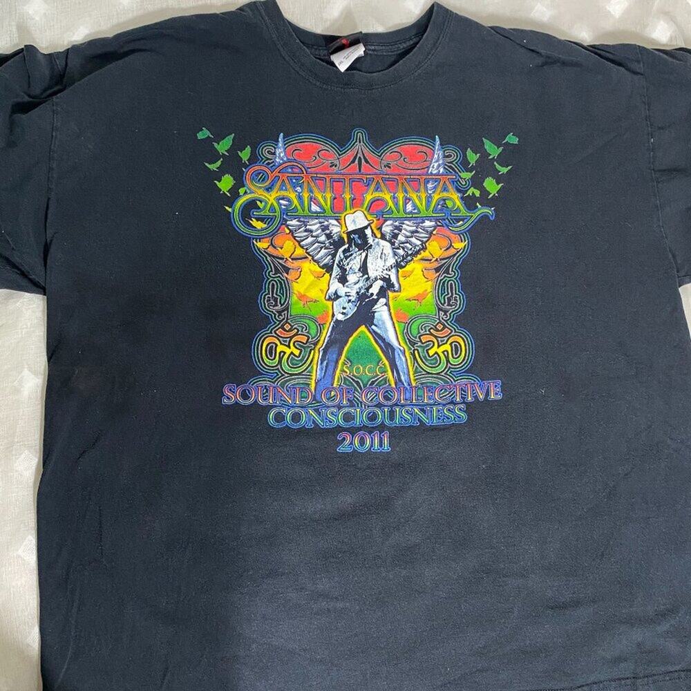 Santana 2011 Tour “Sound Of Collective Consciousness” T-Shirt